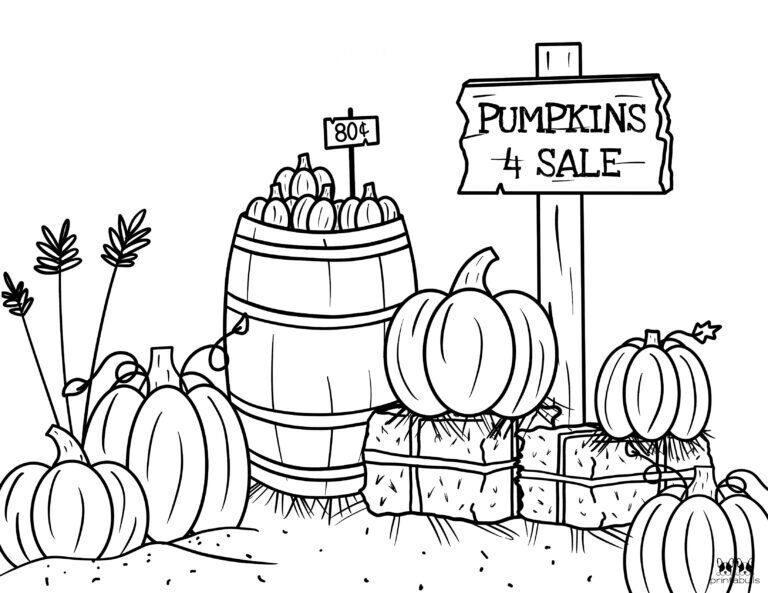3. Free Pumpkin Coloring Pages